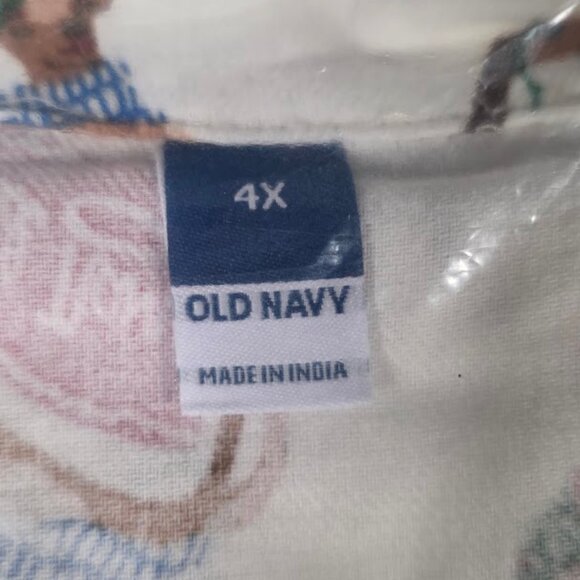 NWT Old Navy Holiday Pajamas Size 4X - Picture 3 of 5